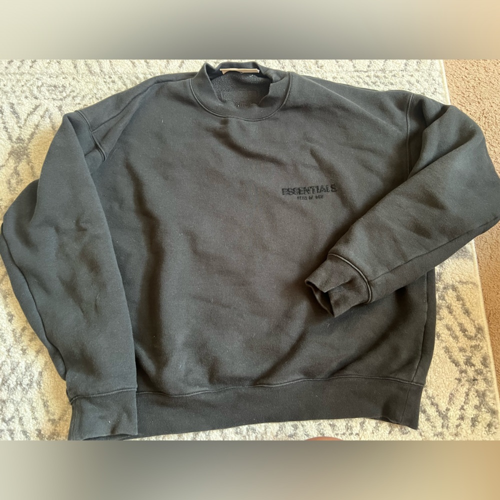 ESSENTIALS CREWNECK - STRETCH LIMO / Mens M